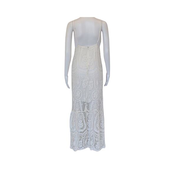 French Lace Ballet Dress - White - S - Picture 2 of 2